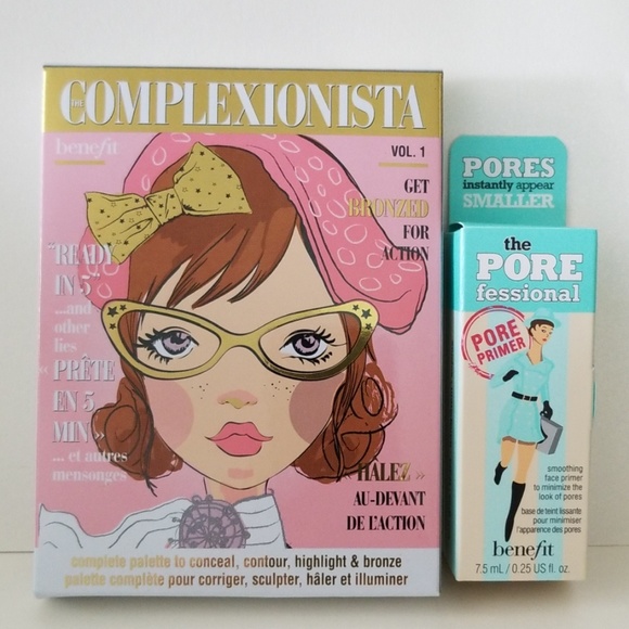Benefit Other - BENEFIT COMPLEXIONISTA PALLETE & PORE REDUCER